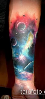 фото тату млечный путь (tattoo Milky Way) (значение) — пример рисунка — 006 tatufoto.com