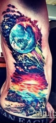 фото тату млечный путь (tattoo Milky Way) (значение) — пример рисунка — 007 tatufoto.com