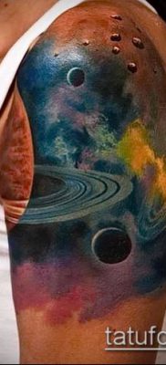 фото тату млечный путь (tattoo Milky Way) (значение) — пример рисунка — 009 tatufoto.com
