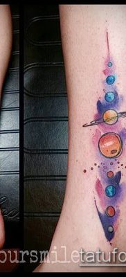 фото тату млечный путь (tattoo Milky Way) (значение) — пример рисунка — 025 tatufoto.com