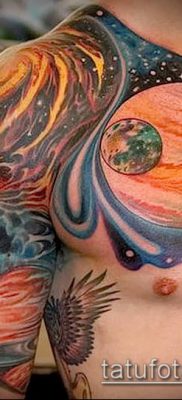 фото тату млечный путь (tattoo Milky Way) (значение) — пример рисунка — 030 tatufoto.com