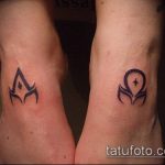 тату омега №867 - интересный вариант рисунка, который успешно можно использовать для преобразования и нанесения как tattoo omega symbol
