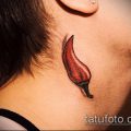 тату перец №161 - уникальный вариант рисунка, который хорошо можно использовать для доработки и нанесения как Tattoos pepper