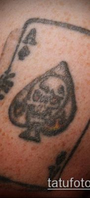 фото тату пиковый туз (Tattoo) (значение) — пример рисунка — 035 tatufoto.com