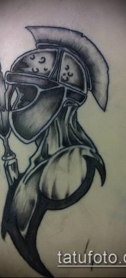 тату рыцарь №136 — достойный вариант рисунка, который легко можно использовать для доработки и нанесения как тату рыцарь смерти