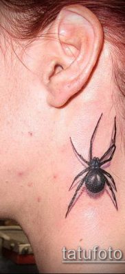 фото тату черная вдова (Tattoo) (значение) — пример рисунка — 050 tatufoto.com