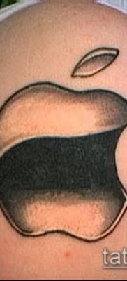 фото тату яблоко (apple tattoo) (значение) — пример рисунка — 032 tatufoto.com