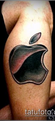 фото тату яблоко (apple tattoo) (значение) — пример рисунка — 067 tatufoto.com