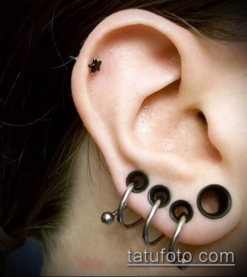 Фото Виды пирсинга (Tattoo Types of pierci) (значение) — пример рисунка — 007 tatufoto.com