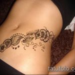 Фото Мехенди на бедре (Tattoo) (значение) - пример рисунка - 012 tatufoto.com