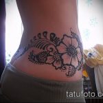 Фото Мехенди на бедре (Tattoo) (значение) - пример рисунка - 017 tatufoto.com