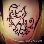 Фото Мехенди на бедре (Tattoo) (значение) - пример рисунка - 025 tatufoto.com