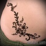 Фото Мехенди на бедре (Tattoo) (значение) - пример рисунка - 030 tatufoto.com