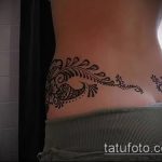 Фото Мехенди на бедре (Tattoo) (значение) - пример рисунка - 036 tatufoto.com