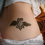 Фото Мехенди на бедре (Tattoo) (значение) - пример рисунка - 038 tatufoto.com