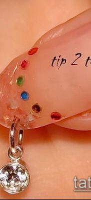 Фото Пирсинг ногтей (Nail Piercing) (значение) — пример рисунка — 001 tatufoto.com