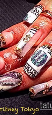 Фото Пирсинг ногтей (Nail Piercing) (значение) — пример рисунка — 021 tatufoto.com