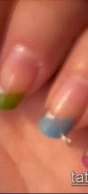 Фото Пирсинг ногтей (Nail Piercing) (значение) — пример рисунка — 061 tatufoto.com