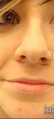 Фото Пирсинг носа (Tattoo Nose Piercing) (значение) — пример рисунка — 002 tatufoto.com