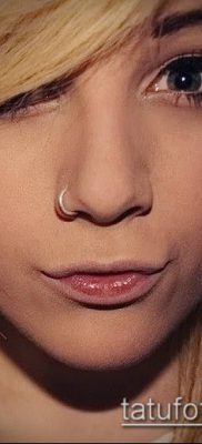 Фото Пирсинг носа (Tattoo Nose Piercing) (значение) — пример рисунка — 006 tatufoto.com
