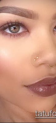 Фото Пирсинг носа (Tattoo Nose Piercing) (значение) — пример рисунка — 026 tatufoto.com