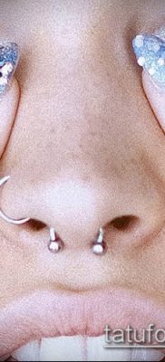 Фото Пирсинг носа (Tattoo Nose Piercing) (значение) — пример рисунка — 043 tatufoto.com