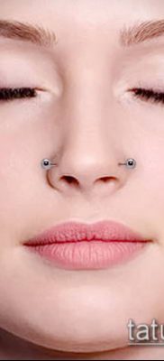Фото Пирсинг носа (Tattoo Nose Piercing) (значение) — пример рисунка — 047 tatufoto.com