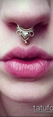 Фото Пирсинг носа (Tattoo Nose Piercing) (значение) — пример рисунка — 056 tatufoto.com