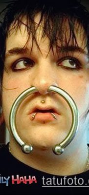 Фото Пирсинг носа (Tattoo Nose Piercing) (значение) — пример рисунка — 062 tatufoto.com