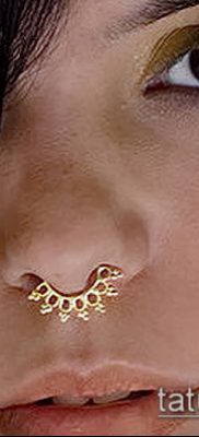 Фото Пирсинг носа (Tattoo Nose Piercing) (значение) — пример рисунка — 065 tatufoto.com