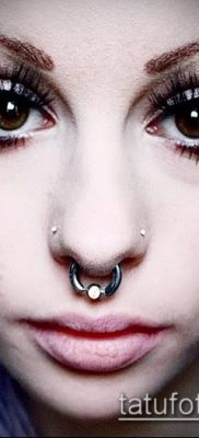 Фото Пирсинг носа (Tattoo Nose Piercing) (значение) — пример рисунка — 069 tatufoto.com