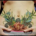 Фото Тату скрывающие растяжки (tattoo) (значение) - пример рисунка - 002 tatufoto.com