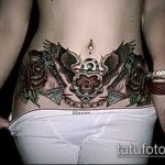 Фото Тату скрывающие растяжки (tattoo) (значение) - пример рисунка - 005 tatufoto.com