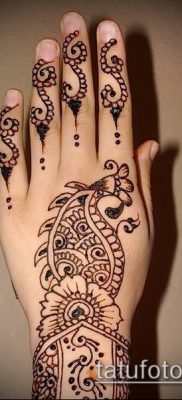 Фото Чем рисуют мехенди (Tattoo) (значение) — пример рисунка — 002 tatufoto.com