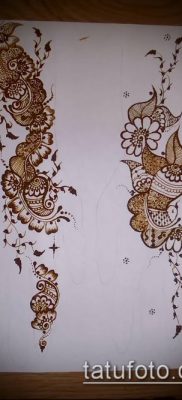 Фото Чем рисуют мехенди (Tattoo) (значение) — пример рисунка — 013 tatufoto.com