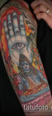 Фото индийские тат (India tattoos) (значение) — пример рисунка — 084 tatufoto.com