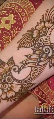 Фото рисунки хной (Tattoo drawings of hen) (значение) — пример рисунка — 010 tatufoto.com