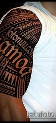 Фото самоанских тату (tattoo Samoa) (значение) — пример рисунка — 014 tatufoto.com