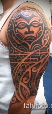 Фото самоанских тату (tattoo Samoa) (значение) — пример рисунка — 015 tatufoto.com
