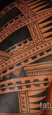 Фото самоанских тату (tattoo Samoa) (значение) — пример рисунка — 017 tatufoto.com