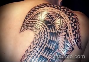 Фото самоанских тату (tattoo Samoa) (значение) - пример рисунка - 019 tatufoto.com