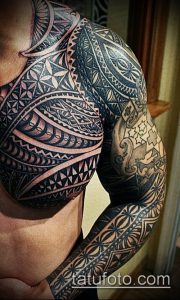 Фото самоанских тату (tattoo Samoa) (значение) - пример рисунка - 020 tatufoto.com