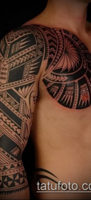 Фото самоанских тату (tattoo Samoa) (значение) — пример рисунка — 021 tatufoto.com