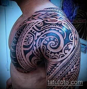 Фото самоанских тату (tattoo Samoa) (значение) - пример рисунка - 023 tatufoto.com
