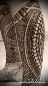 Фото самоанских тату (tattoo Samoa) (значение) - пример рисунка - 027 tatufoto.com