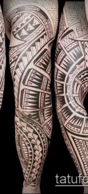 Фото самоанских тату (tattoo Samoa) (значение) — пример рисунка — 036 tatufoto.com