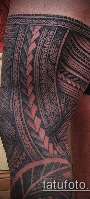 Фото самоанских тату (tattoo Samoa) (значение) — пример рисунка — 048 tatufoto.com