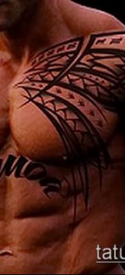 Фото самоанских тату (tattoo Samoa) (значение) — пример рисунка — 086 tatufoto.com