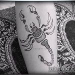 Фото скорпион хной (Tattoo Scorpion henn) (значение) - пример рисунка - 001 tatufoto.com