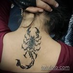 Фото скорпион хной (Tattoo Scorpion henn) (значение) - пример рисунка - 003 tatufoto.com